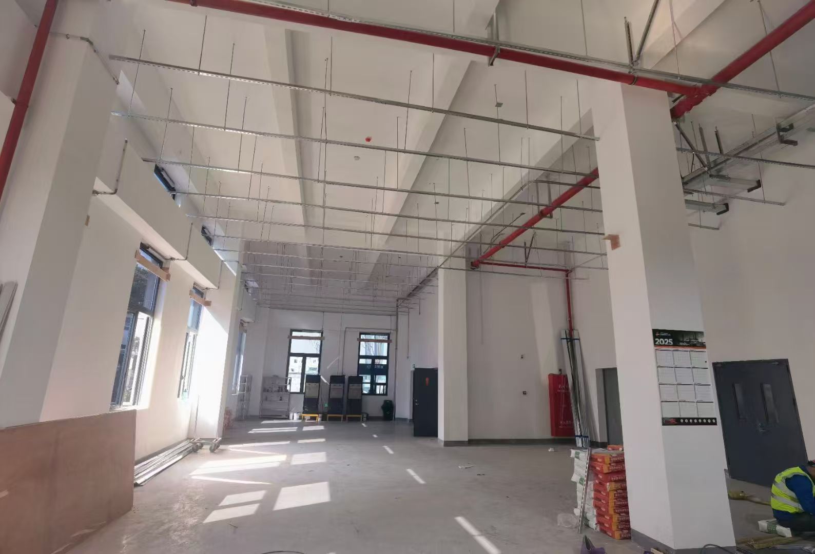 廠房裝修施工圖片